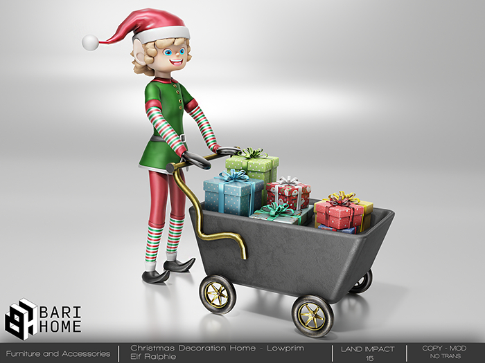 [BARI HOME] Christmas Elf Ralphie