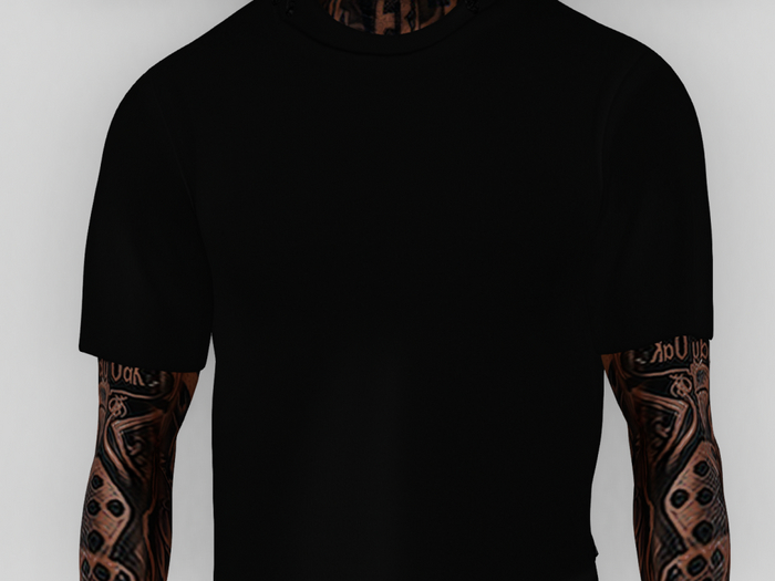 Wolfe rondo Tee blk
