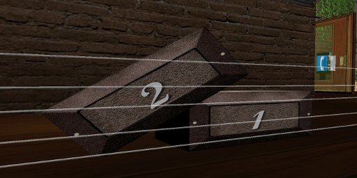 Home or business address plaques 1-20 full perm textures