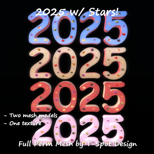 T-Spot Mesh - 2025 w/ Blinking Stars - FP - LI=2.2