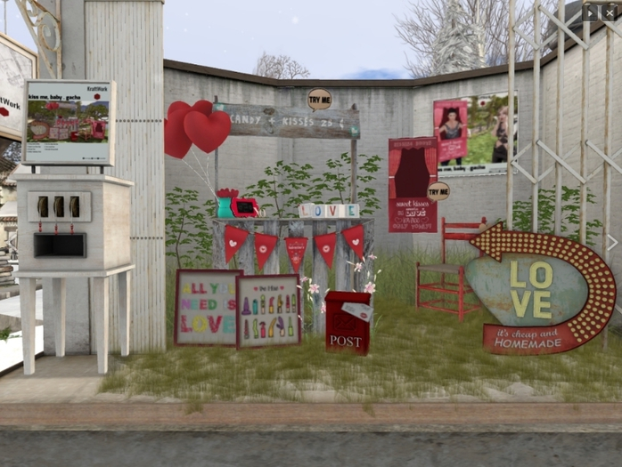 #01 - KraftWork Kiss me, Baby - Kissing Booth (RARE)