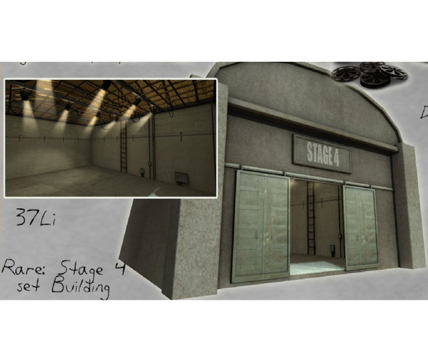 DRD studios studio lot building RARE
