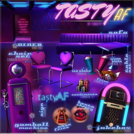 FOXCITY. Tasty AF - Diner RARE