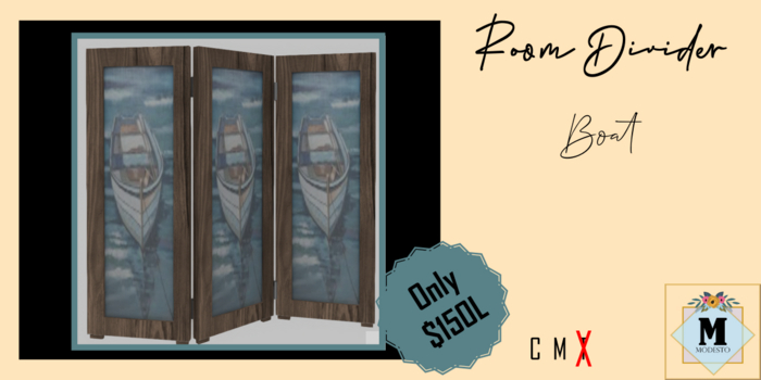 {M} Boat Privacy Screen