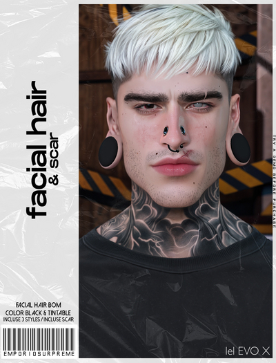 [ES] Facial Hair TOM .pack