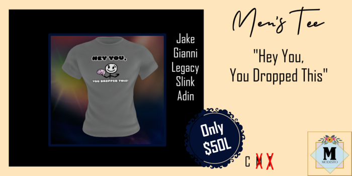 {M} Men Tee - Dropped This 