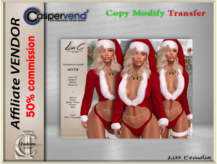 LC Affiliate Vendor [Christmas] - Wita  Outfit [1 vendor]