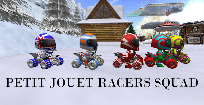 ** DC ** LOT 5 JOUER Racers Squad _ "UNPACKER /HUD"