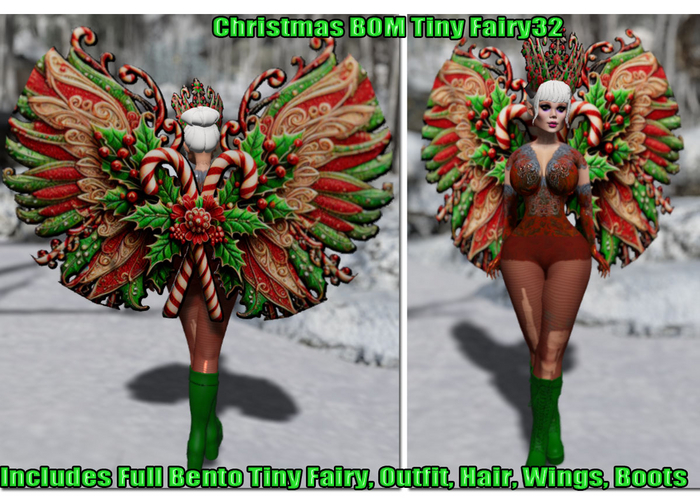 Demo BOM  CURVY  Christmas Fairy 32