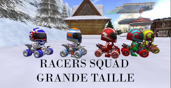 ** DC ** LOT 5 GRAND Racers Squad _ "UNPACKER /HUD"