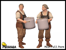 Meshuga Simon Medieval Cook Character FULL PERM MESH