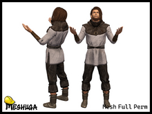 Meshuga Hugh Medieval Peasant Character FULL PERM MESH
