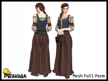 Meshuga Agnes Medieval Peasant Character FULL PERM MESH