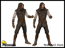 Meshuga Eldon Medieval Character FULL PERM MESH