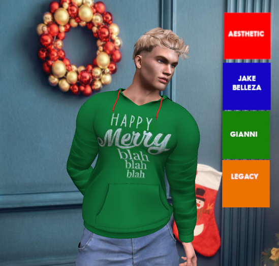 XK Merry Blah Blah Hoodie