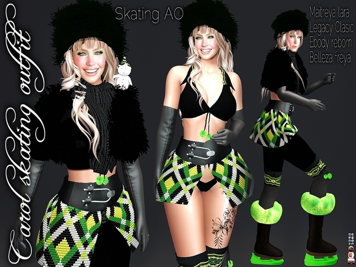 CAROL SKATING OUTFIT