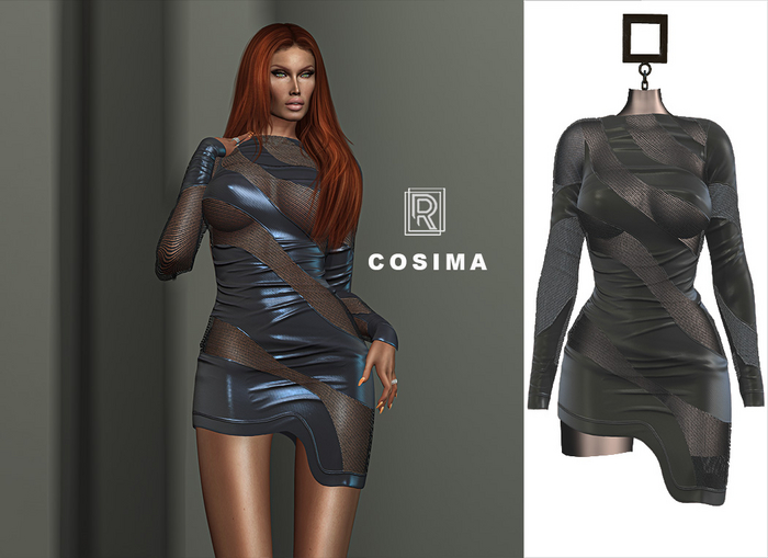 RAPTURE-Dress Cosima-Raven