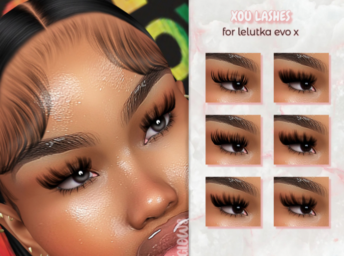 GLOW'S-XOU LASHES EVO X.