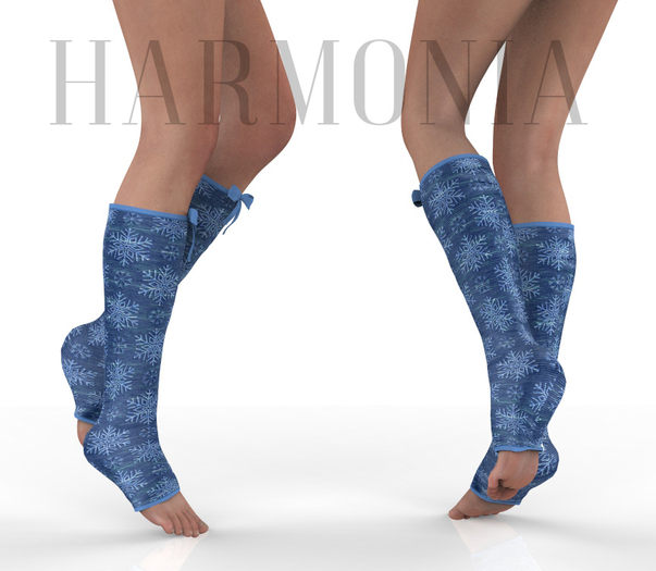 Snowflake Rib Open Toe Socks Maitreya