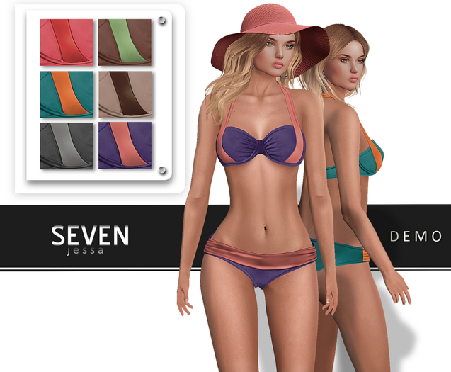 SEVEN - JESSA Mesh Bikini (demo)
