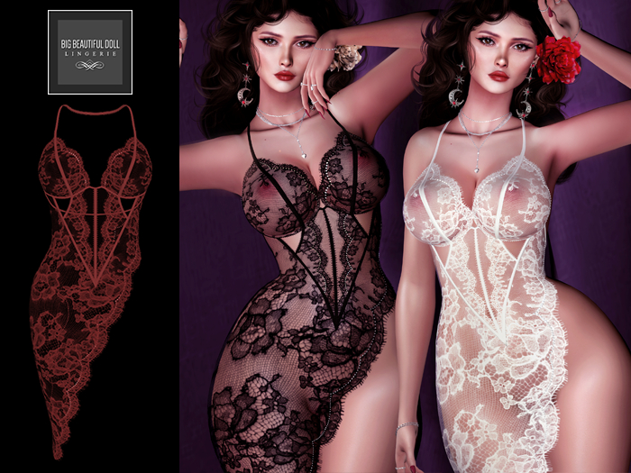 AURELIA ebody lace dress juicy rolls lace dress waifus lace dress