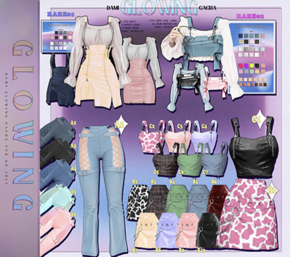 DAMI "GLOWING GACHA" -RARE01 [LEGACY]