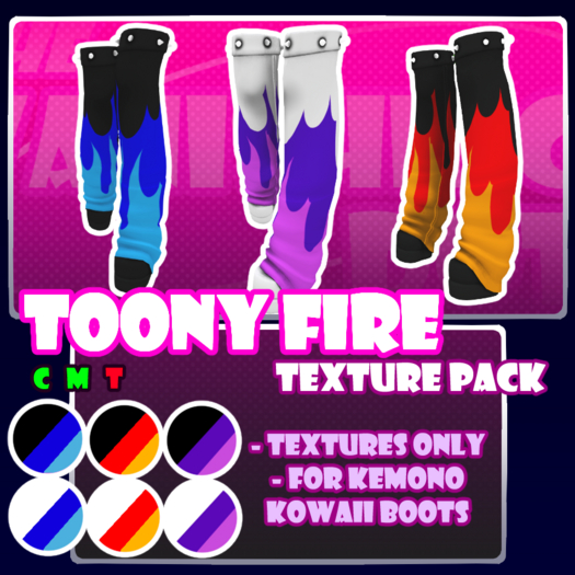 .:TVD:. Toony Fire Texture Pack