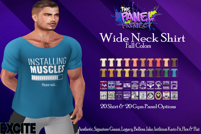 Excite [TPP] Wide Neck Shirt Fall