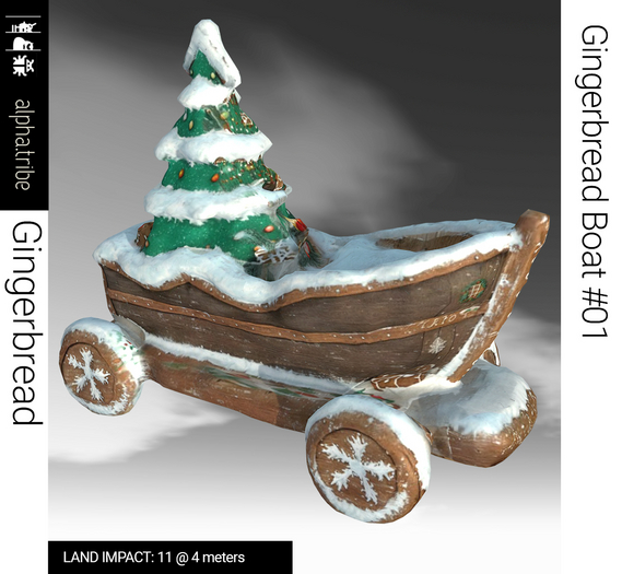 a.tribe::: [Gingerbread] Gingerbread Boat 01 LI 11