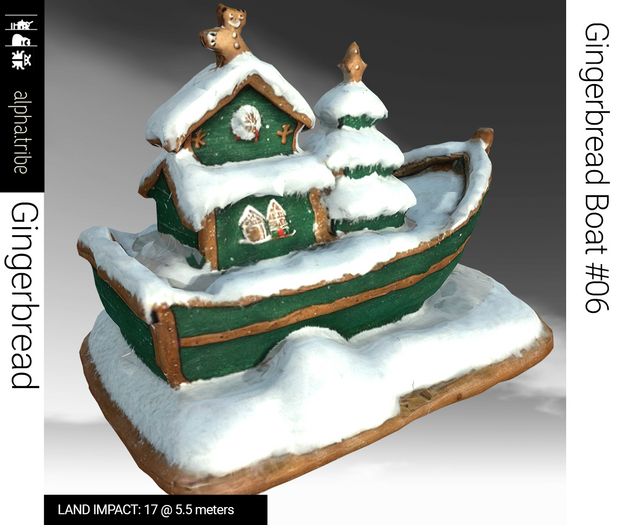 a.tribe::: [Gingerbread] Gingerbread Boat 06 LI 17