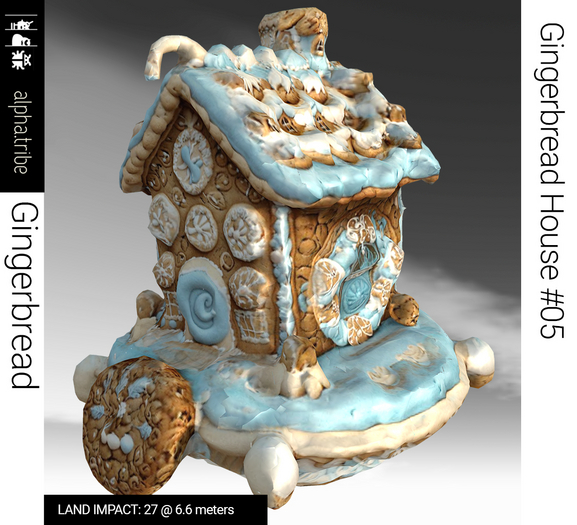 a.tribe::: [Gingerbread] Gingerbread House 05 LI 27