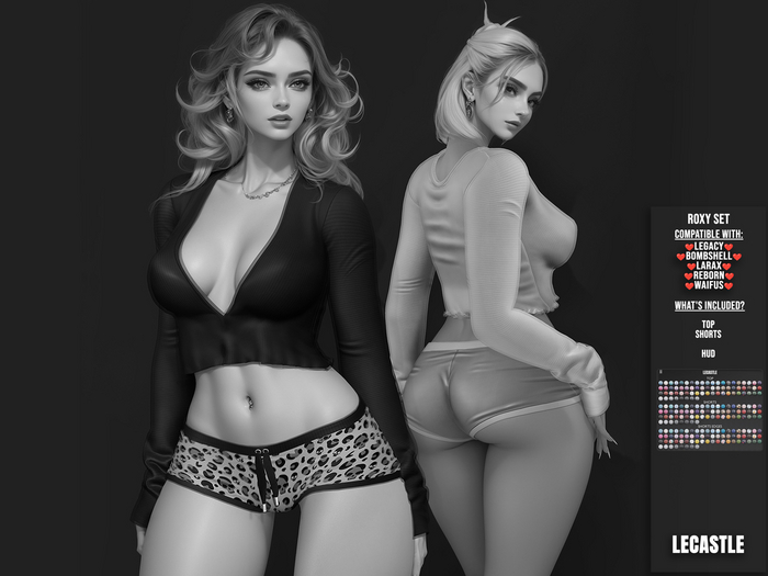 [LECASTLE] Roxy Set *DEMO*