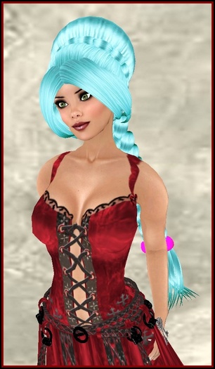 Princess Turquise Hair