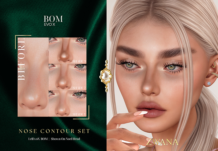 ZWANA ◕ Nose Contour - [EvoX - BOM]