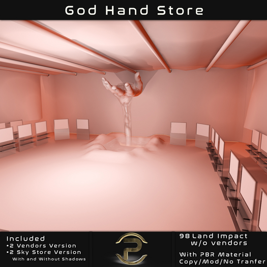 Perspective . God Hand .Box.