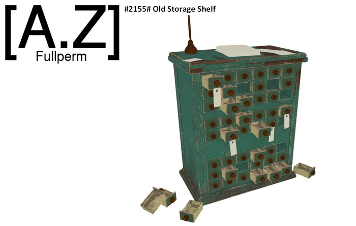 #2155# Old Storage Shelf #