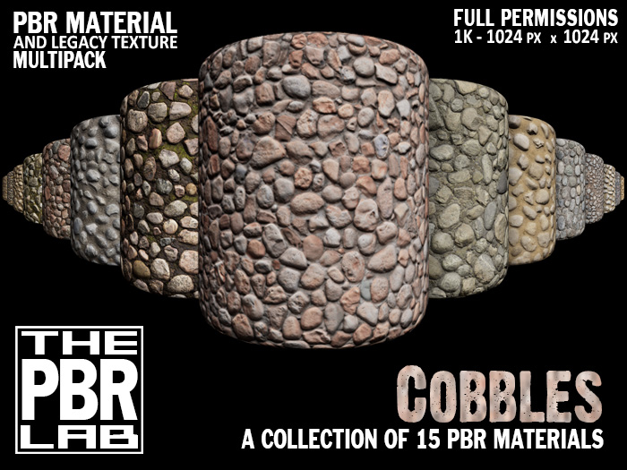 The PBR Lab - Cobbles Multipack