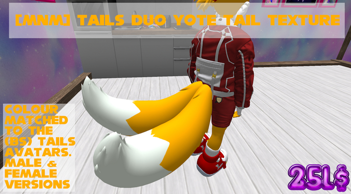 [MNM] Tails Duo Yote Tail Texture