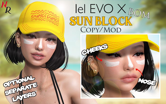 +NR+ Sun Block Evox BOM