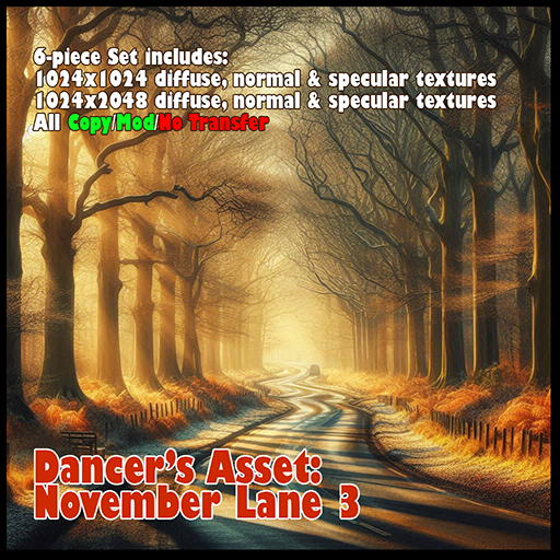 *FD* Dancer's Asset Set - November Lane 3