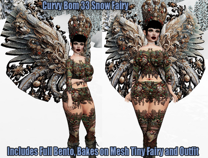 BOM  CURVY  Snow Fairy 33
