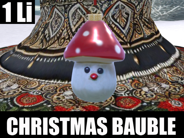 Christmas Bauble Mushroom