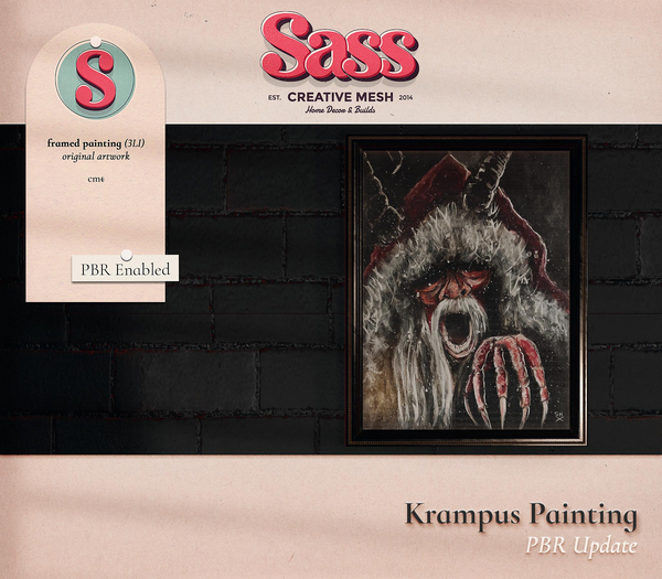 Sass [Krampus Painting] PBR Update