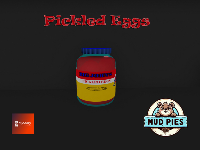 .:MudPie:. Pickled Eggs Jar 
