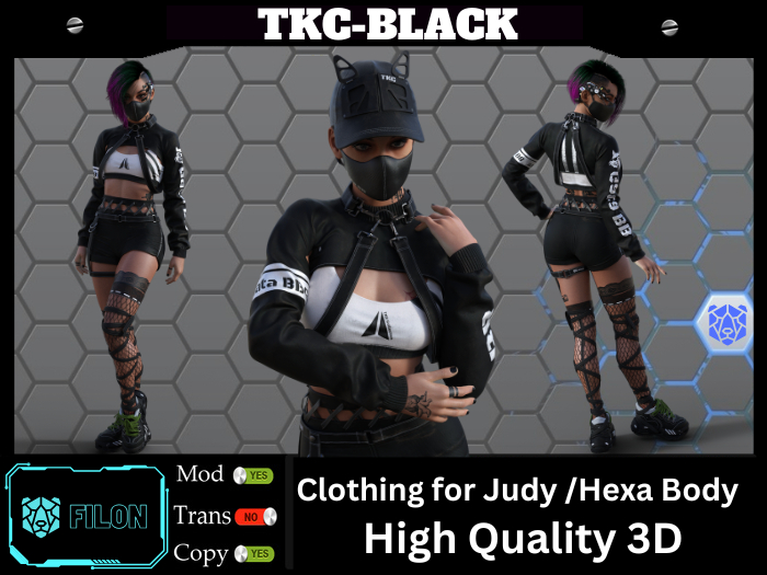 TKC Black For Judy / Hexa Body