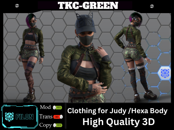 TKC Green For Judy / Hexa Body
