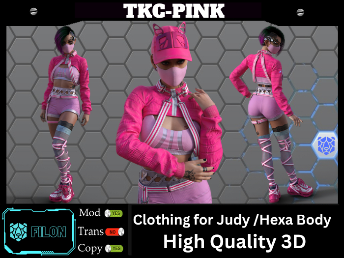 TKC Pink For Judy / Hexa Body
