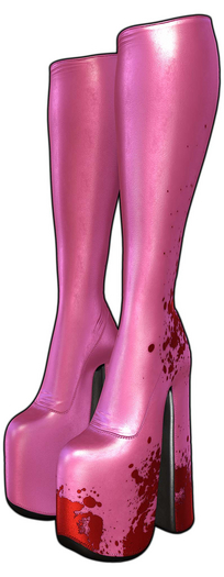 [BL] Luna boots leather // berry