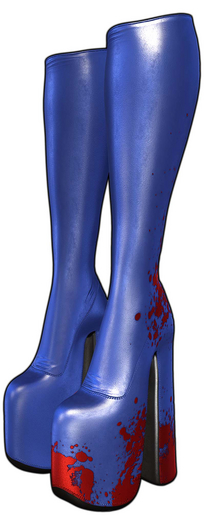 [BL] Luna boots leather // cobalt