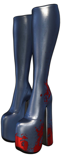 [BL] Luna boots leather // navy